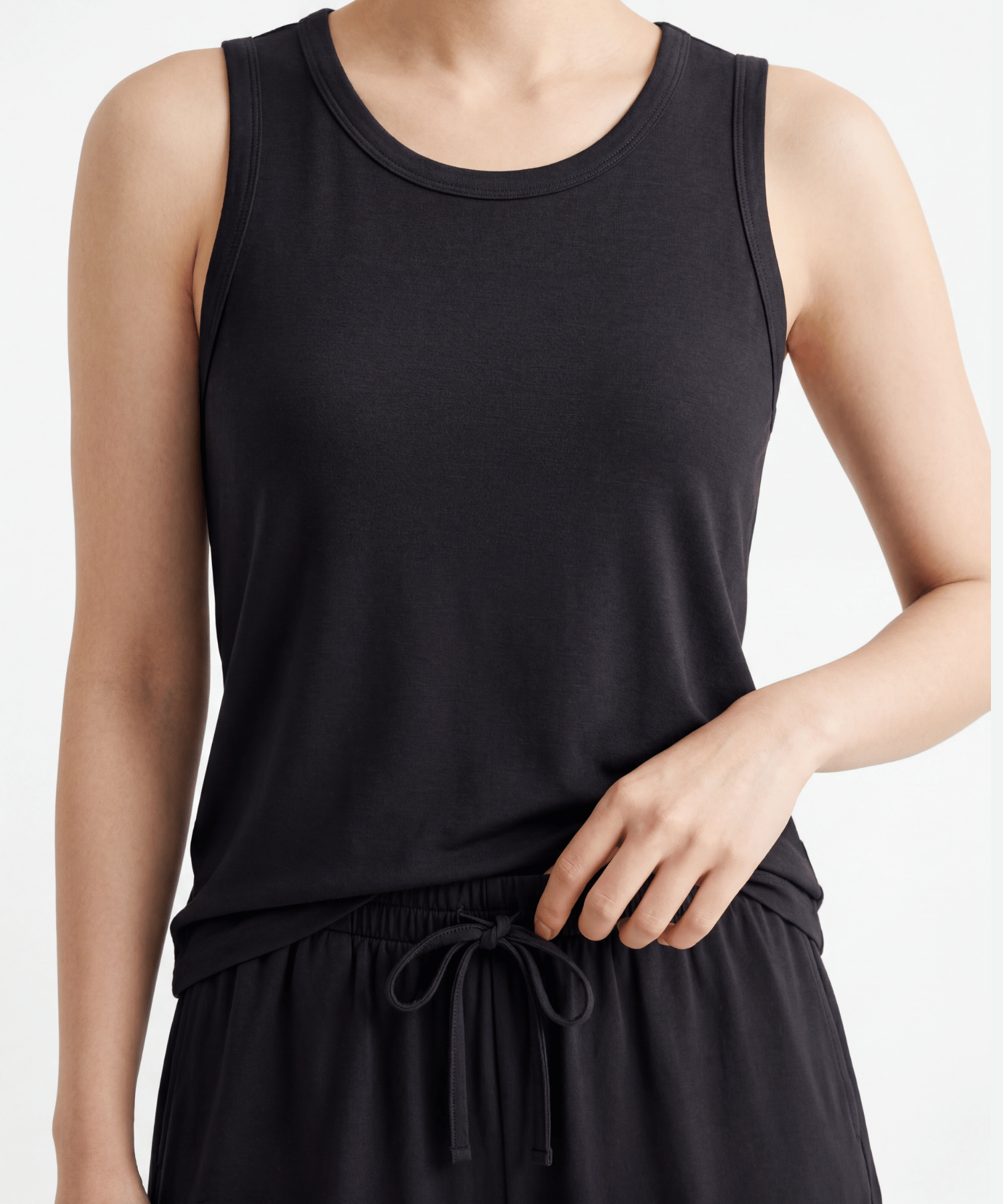 Pijama Feminino Madame Bela Conjunto Short e Camisa Cor Preta