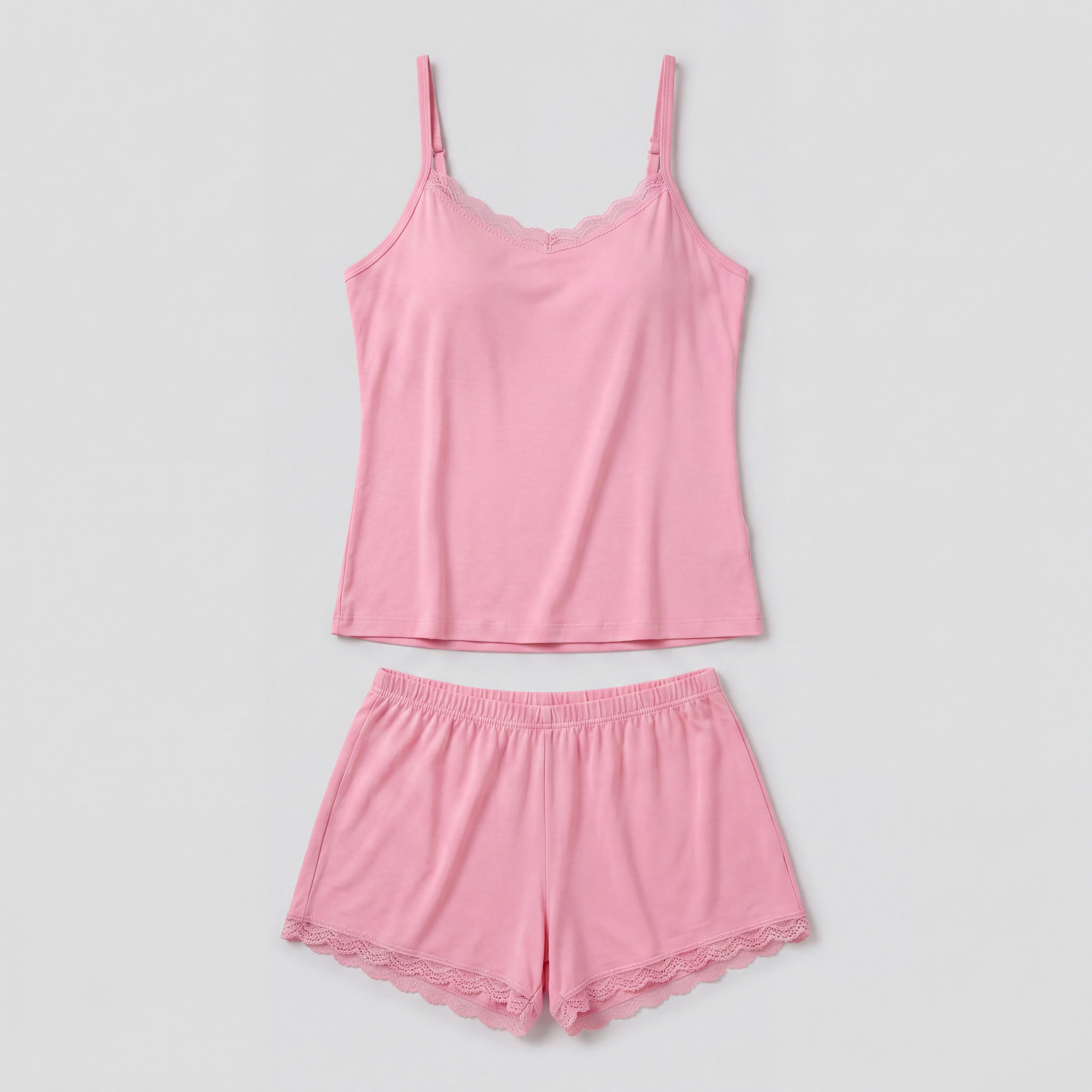 Pijama Curto Feminino Madame Bela Cor Rosa